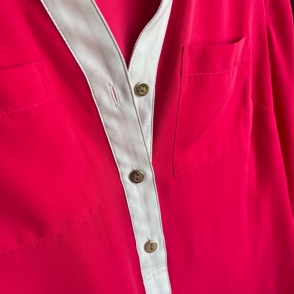 Alfani Button Front Tunic - Picture 5 of 6